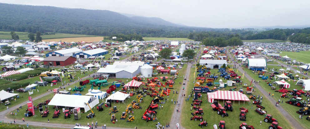 Aerial Shot of Ag Progress Days
